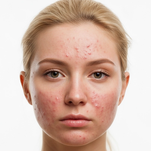 acne_closeup_squared akné, žena, pleťová problém